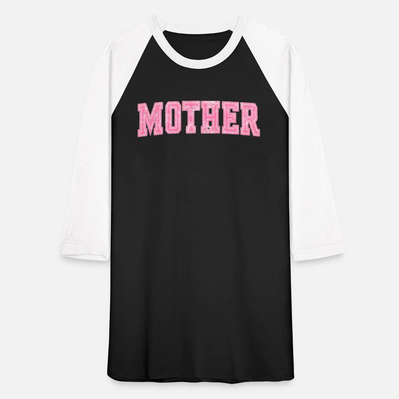 Mother - Varsity Weathered Letters Pink