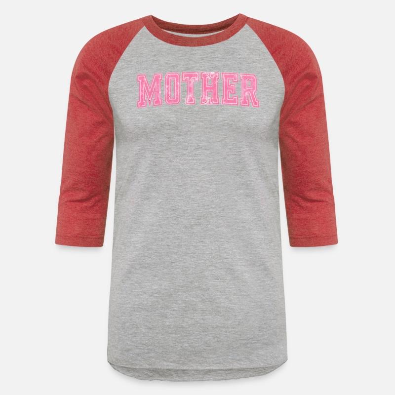 Mother - Varsity Weathered Letters Pink