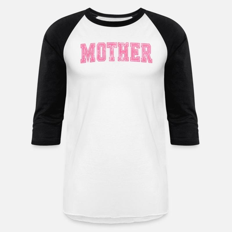Mother - Varsity Weathered Letters Pink