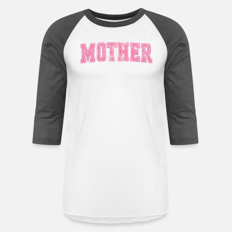 Mother - Varsity Weathered Letters Pink