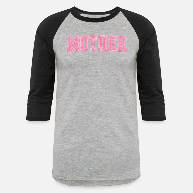Mother - Varsity Weathered Letters Pink