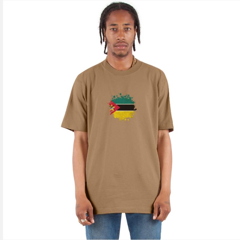 Mozambique blob flag design