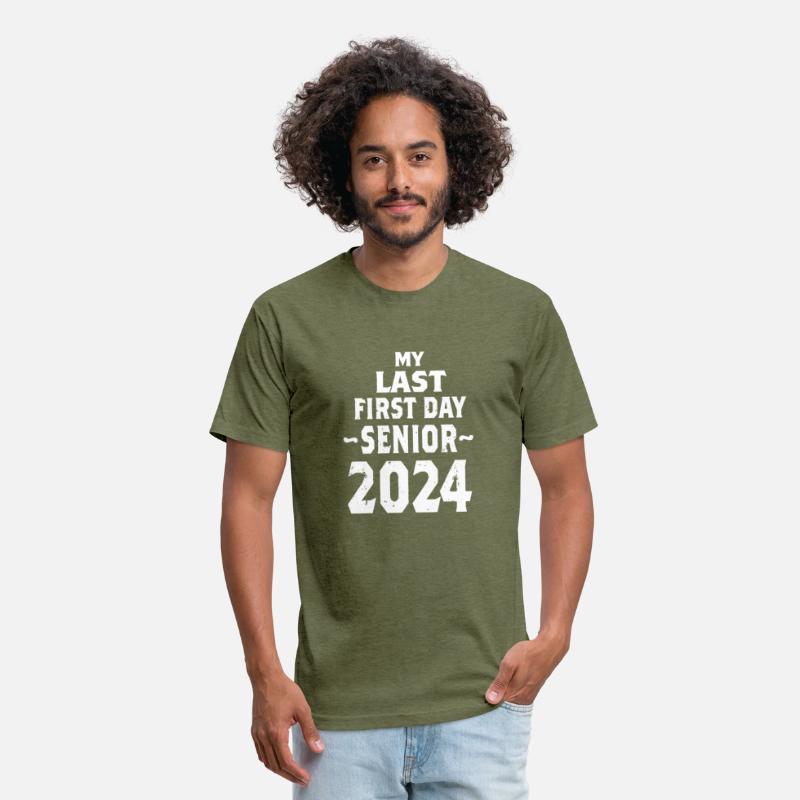 My Last First Day Senior 2024 Cool Design