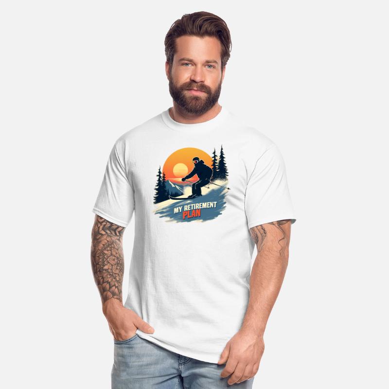 My Retirement Plan - Skiing Enthusiast T-Shirt