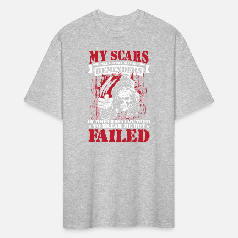 My scars tell a story they are reminders | life