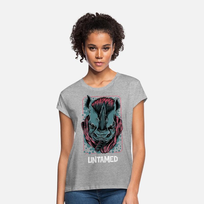 Mythical Rhino with Unicorn Horn