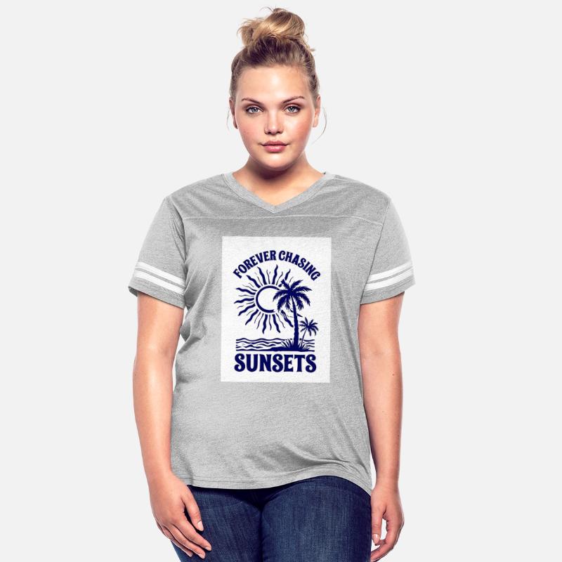 Navy Blue Graphic Design Featuring Tropical Sun