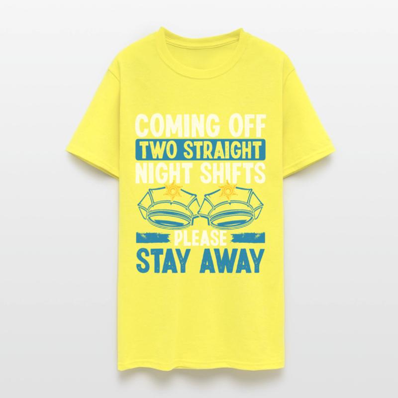 Night Shift Policeman Funny Police Officer