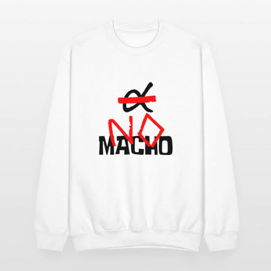 NO Macho (logo and text)