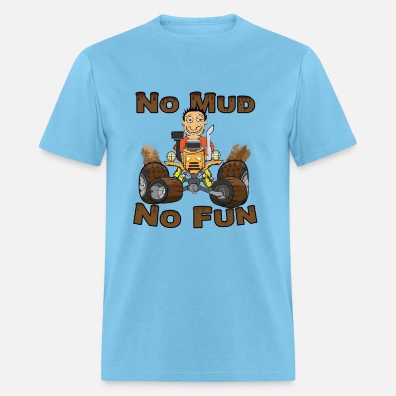 No Mud No Fun Off Road Tractor Orange