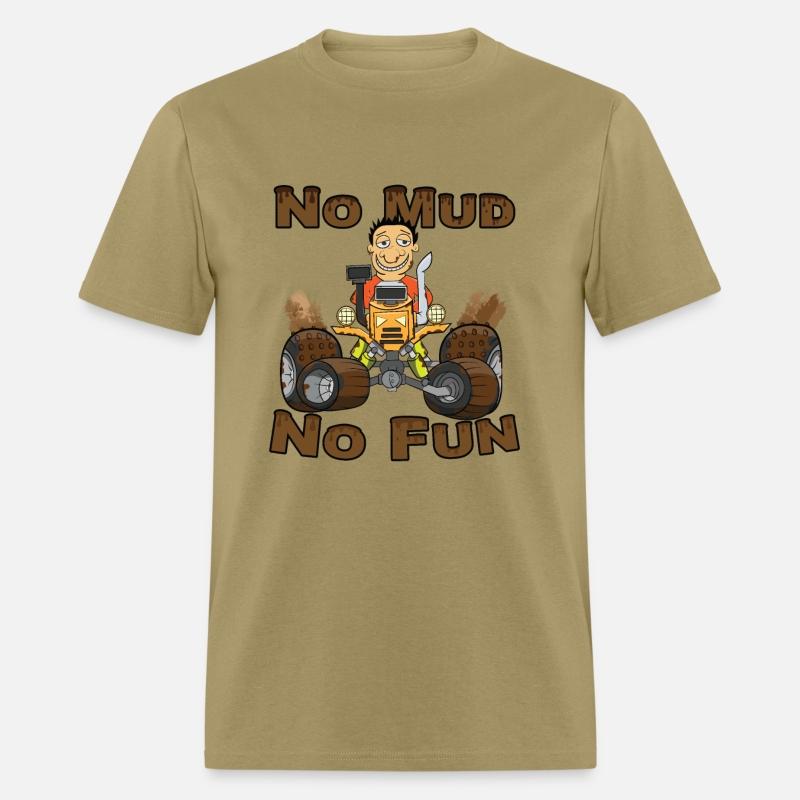 No Mud No Fun Off Road Tractor Orange