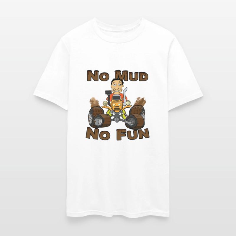 No Mud No Fun Off Road Tractor Orange