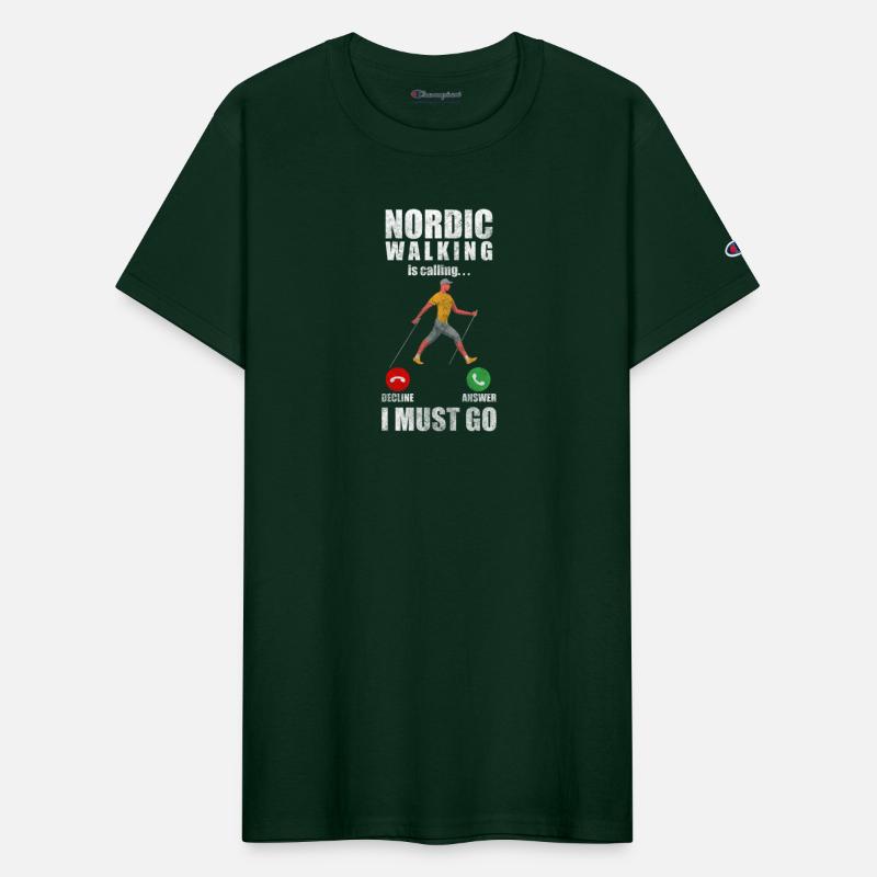Nordic Walking Athletes Outdoor Walking