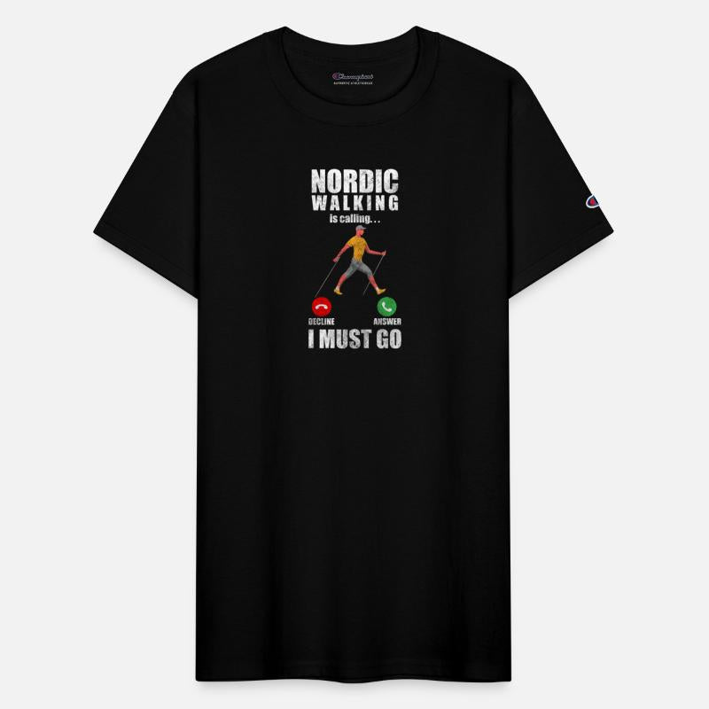 Nordic Walking Athletes Outdoor Walking