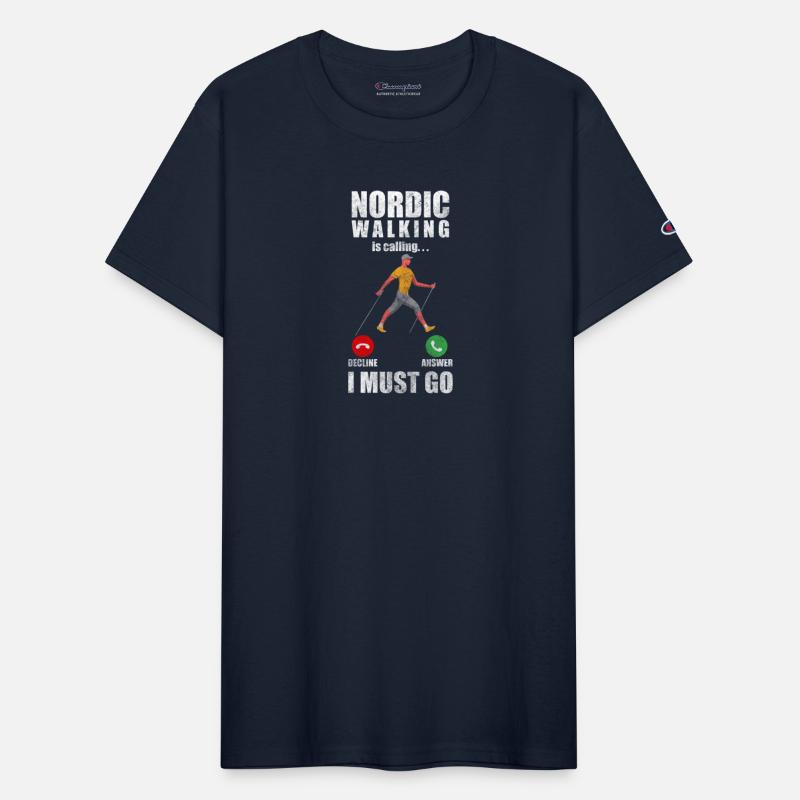 Nordic Walking Athletes Outdoor Walking