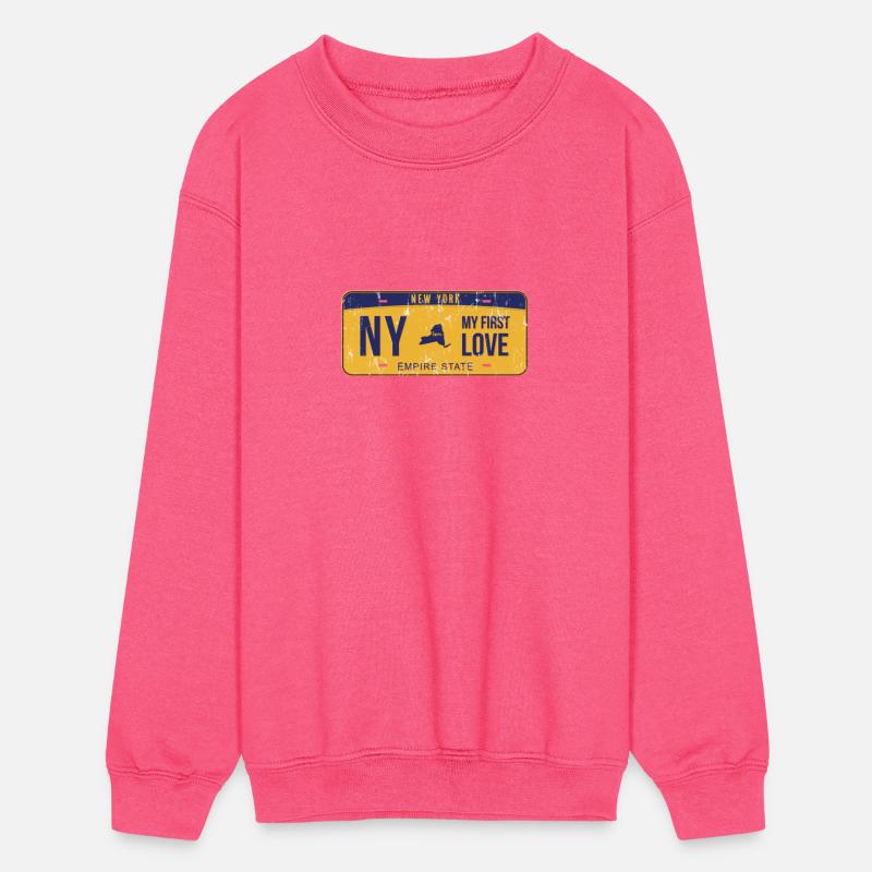 NY My First Love License Plate