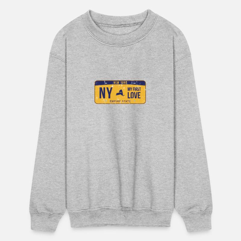 NY My First Love License Plate