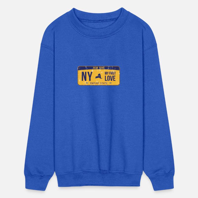 NY My First Love License Plate