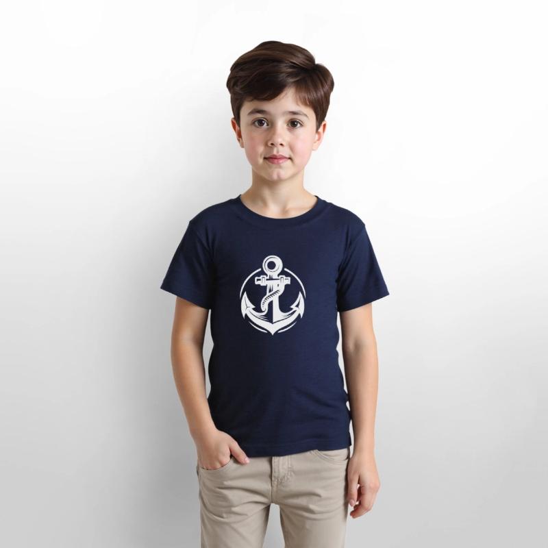 Old Wet Anchor With Thick Rope