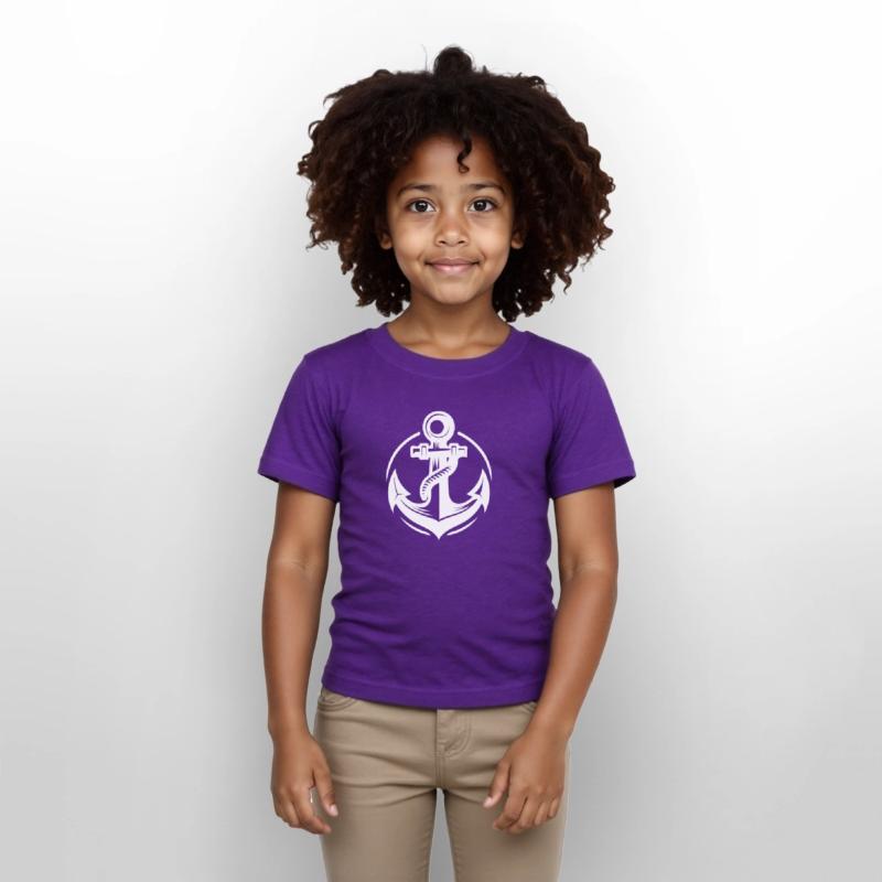 Old Wet Anchor With Thick Rope