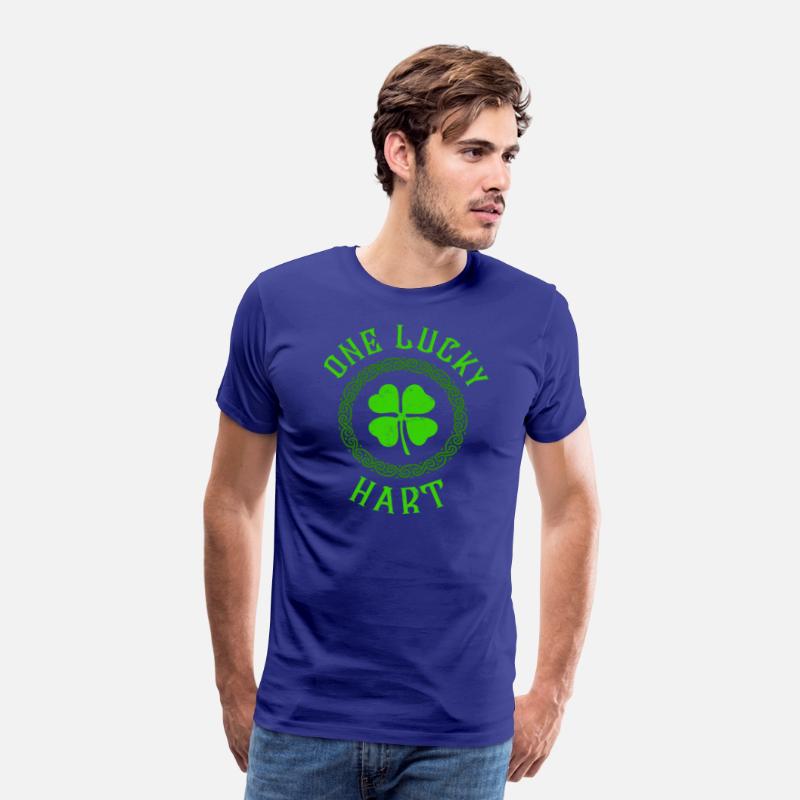 One Lucky Hart Irish Family Four Leaf Clover