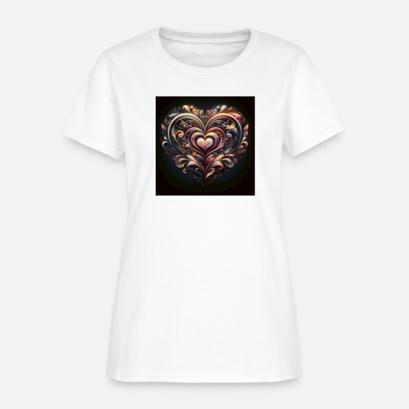 Ornate Heart Drawing