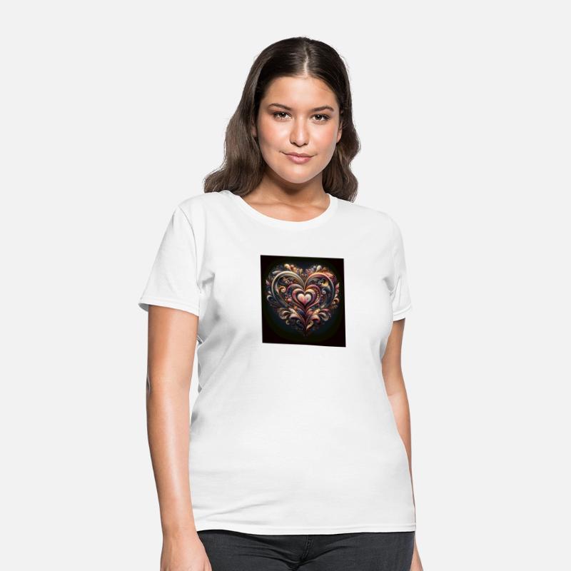 Ornate Heart Drawing