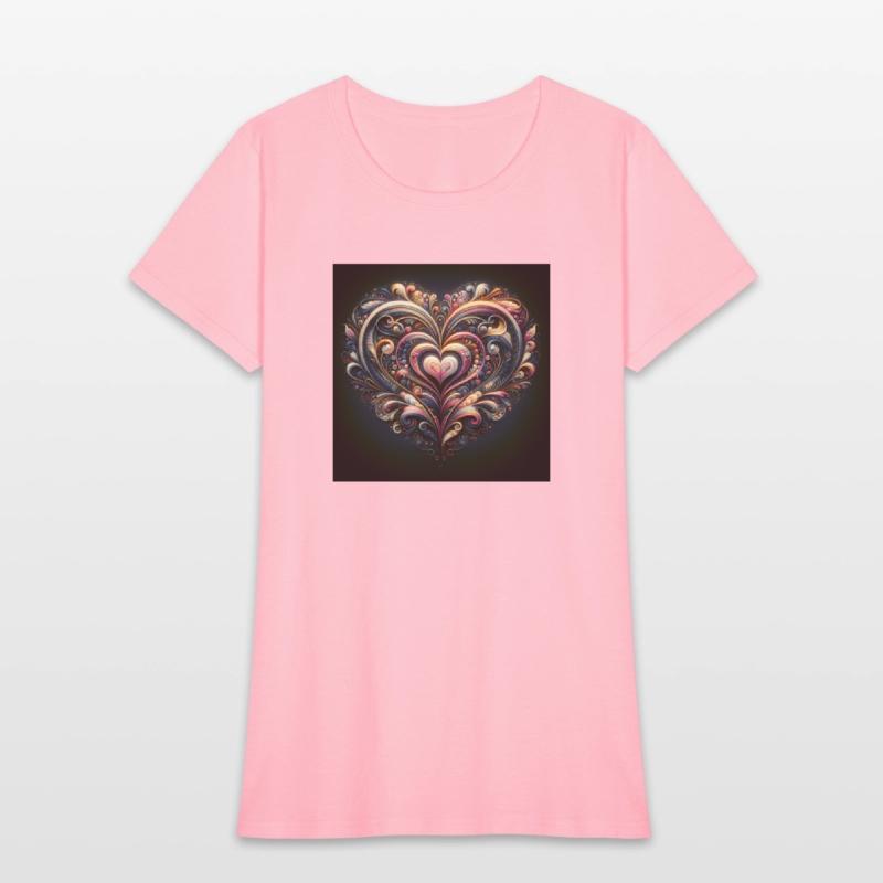 Ornate Heart Drawing