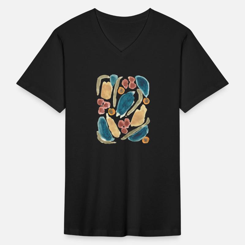 Pastel Abstract Watercolor Shapes