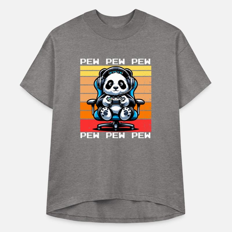 Pew Pew Panda Gamer Funny Gaming Panda