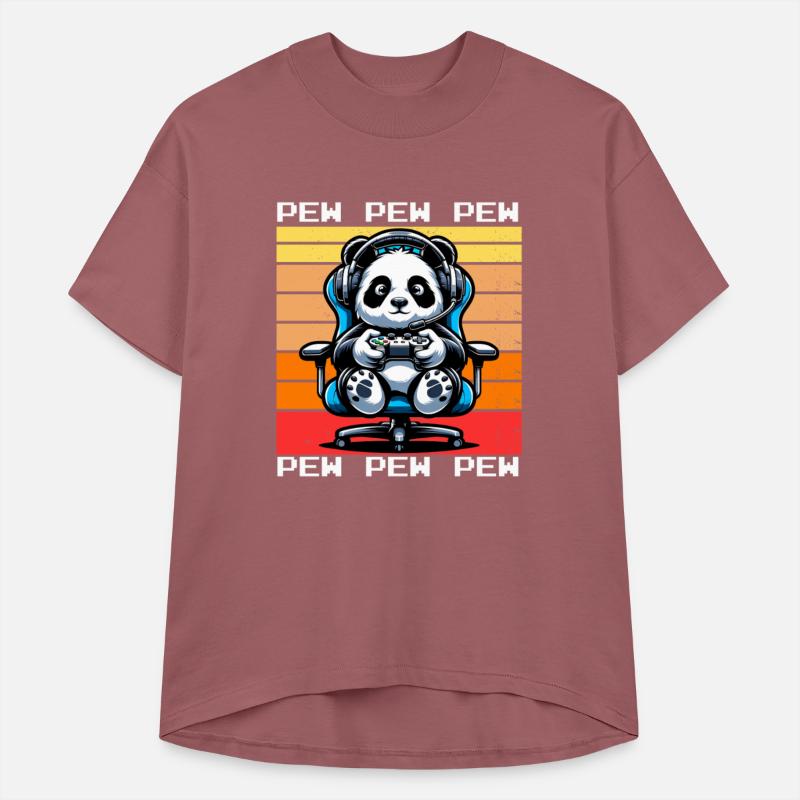 Pew Pew Panda Gamer Funny Gaming Panda