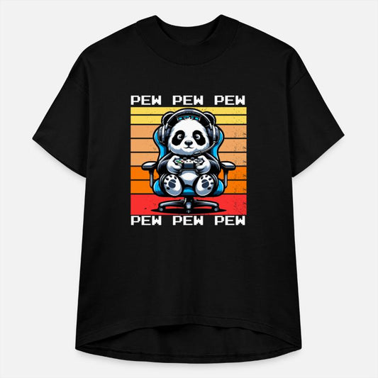 Pew Pew Panda Gamer Funny Gaming Panda