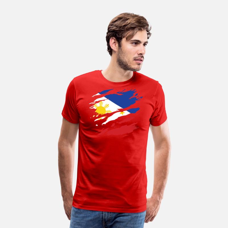 Philippines - national flag, scratches, cracks