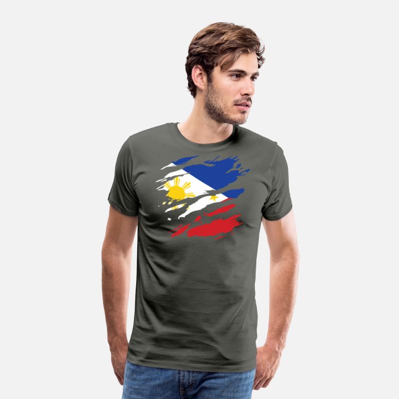 Philippines - national flag, scratches, cracks