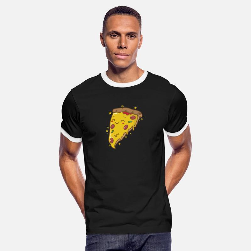 Pizza is happy Italian