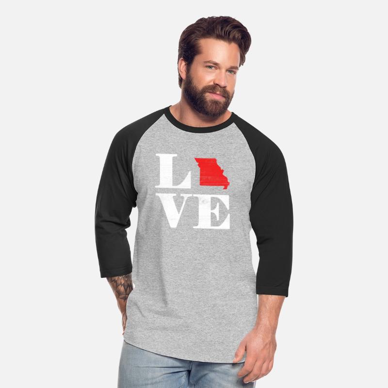 Proud America State Land Map Love Missouri