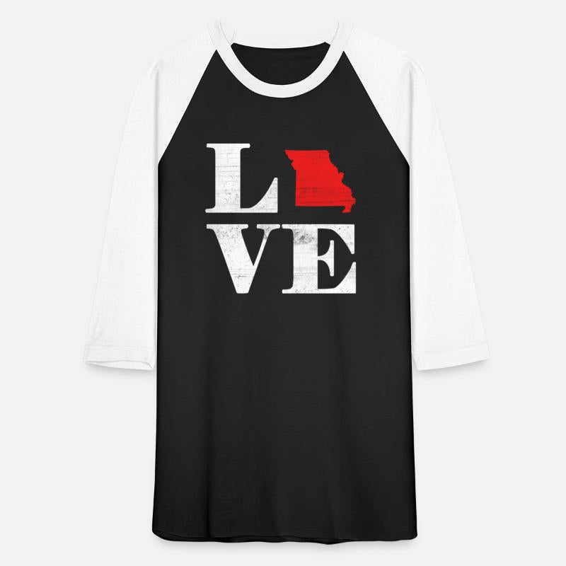 Proud America State Land Map Love Missouri