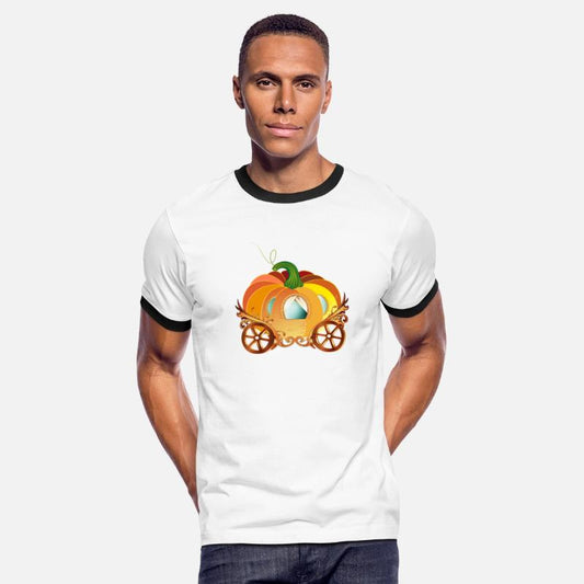 Pumpkin carriage from the fairy tale of Cinderella