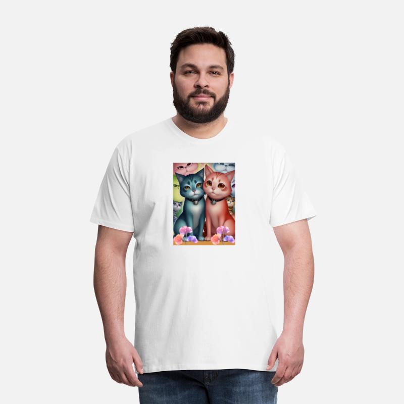 Queen two cats design