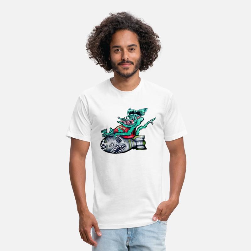 Rat driving a torpedo shark