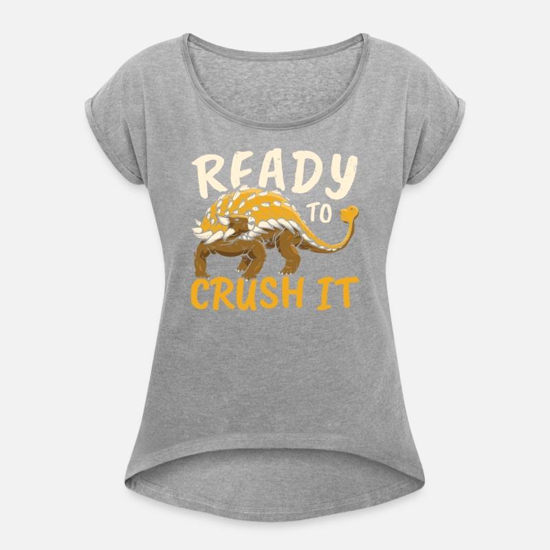 Ready To Crush It Ankylosaurus Rawr Dinosaur