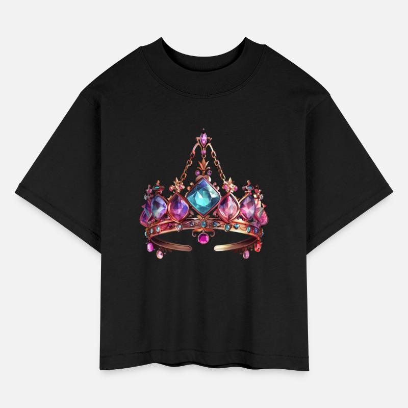 Regal Majesty: A King Crowned with Jewels in a 2D