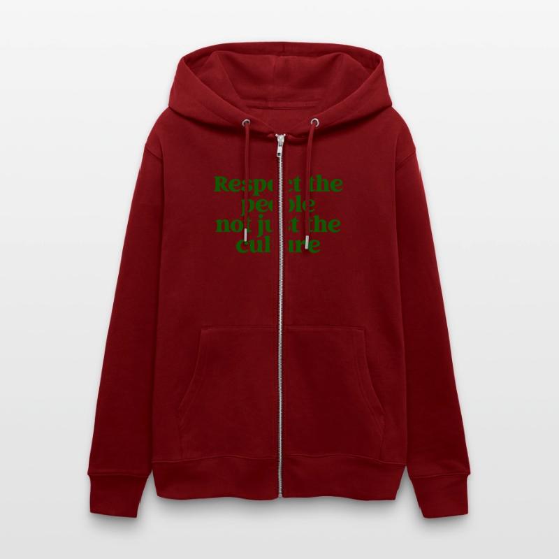 Respect The People Not Just The Culture Apparel