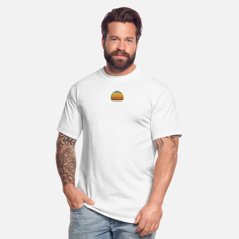 Retro Barbados Vintage Sunset Vacation Souvenir