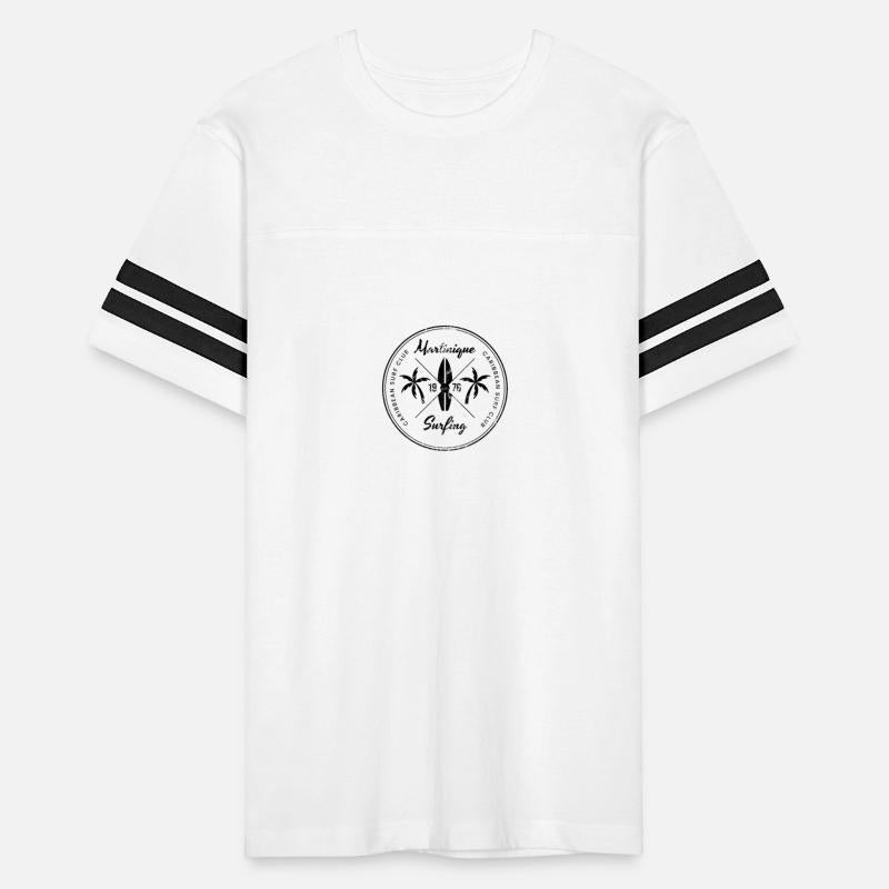 Retro Martinique Beach Surfing Fan Vacation