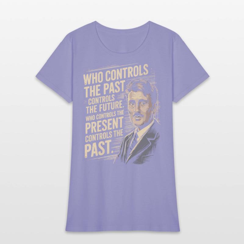 Retro Orwell Portrait | Dystopian Political Art