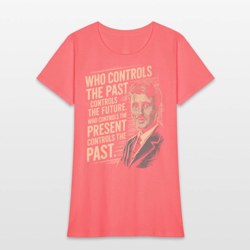 Retro Orwell Portrait | Dystopian Political Art