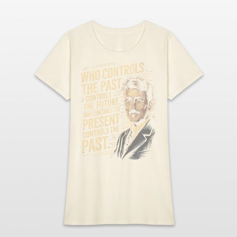 Retro Orwell Portrait | Dystopian Political Art