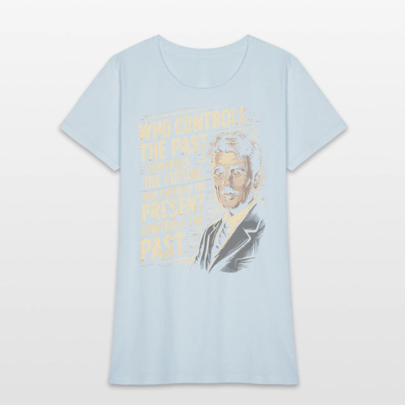 Retro Orwell Portrait | Dystopian Political Art