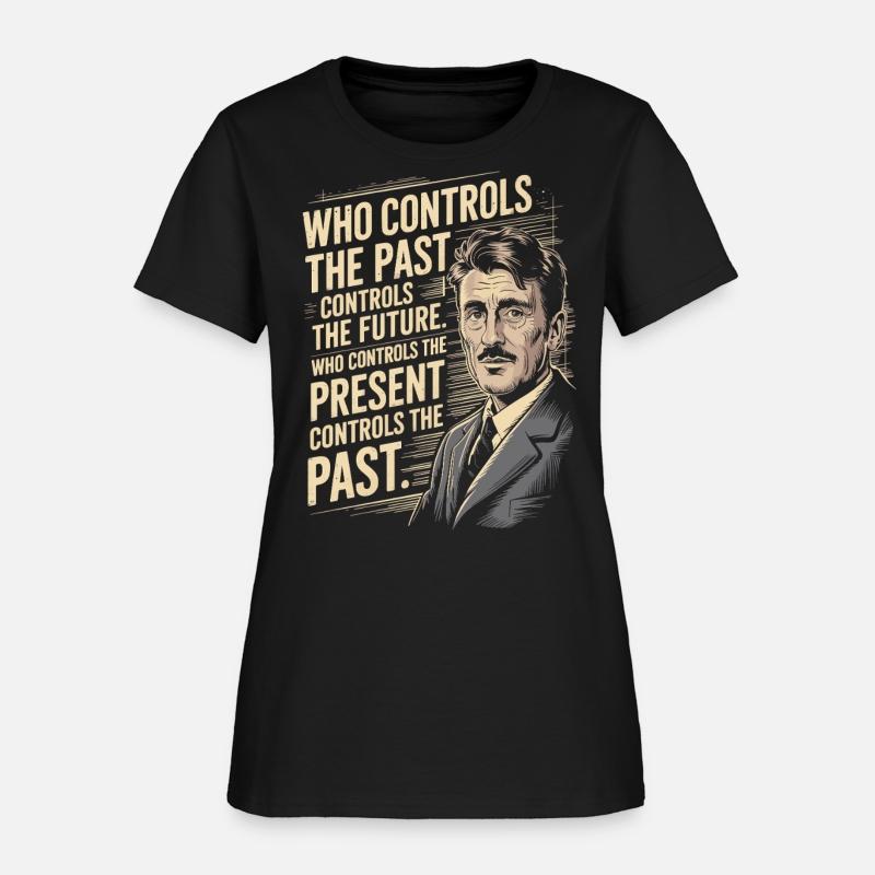 Retro Orwell Portrait | Dystopian Political Art